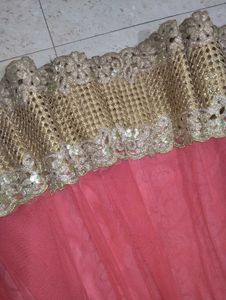 Stunning Coral Lehenga Choli