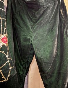 Velvet Suit With Dupatta
