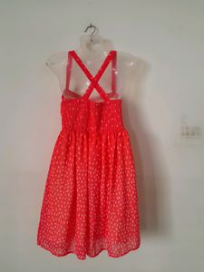 Pink Printed Dress (Women's)