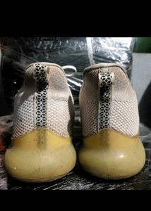 'Campus' White Sneakers