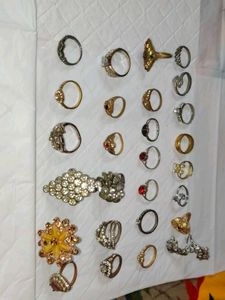 Assorted Ring Collection set of 3 rings 99