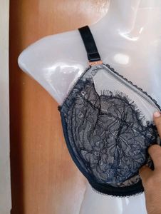 Black Lace Bra