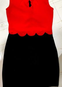Red And Black Dress