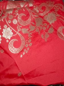 New Red Banarasi Dupatta