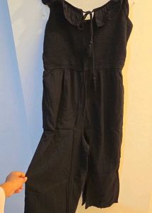 Chic Black Wide-Leg Jumpsuit