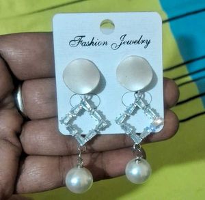 Elegant Pearl Drop Earrings