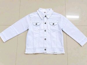 Girls Denim Jacket and  Jeans Set
