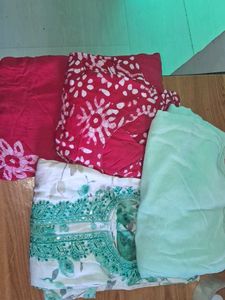 Beautiful Embroidered Kurta Set of4