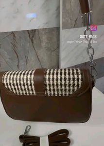 Houndstooth Handbag