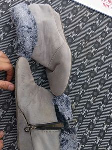 Cozy Faux Fur Lined Wedge Boots