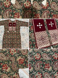 XL Beautiful Paisley Print Kurta
