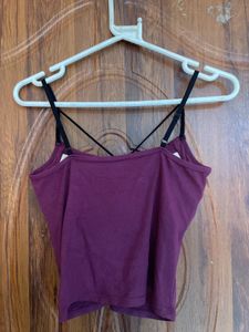 Cute Purple Camisole Top