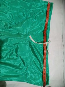 Green Churidar Top
