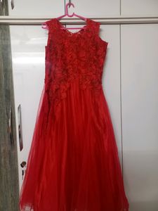 Red Evening Gown For Women..