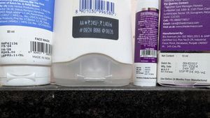 Dove Conditioner,The Dermaco Face Wash.
