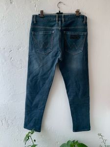 wrangler Blue Denim Jeans