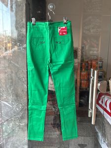 Green Colour Pant