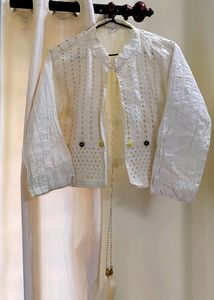 Yellow Kurti With Coat