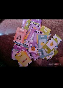 Pack Of 50 Cards Educational Flash Card