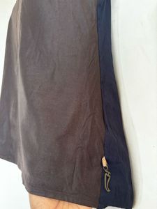 Stylish Brown leather Sleeveless Top