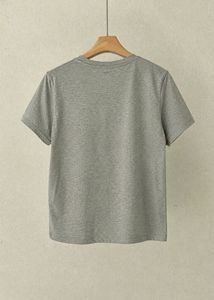 Classic Grey Crewneck T-Shirt