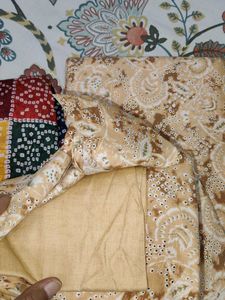 Beautiful Bandhani Kurta Set with Dupatta