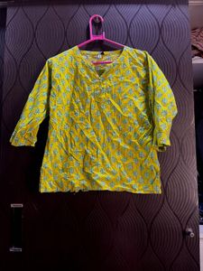 Embroidered Kurti Top Combo of 2 short kurta