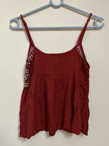 Forever 21 Rust Color Cute Top