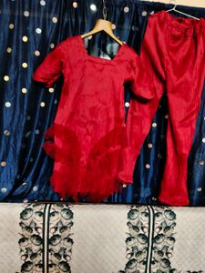 Elegant Maroon Ethnic Dress