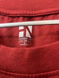 Here And Now Rust Color T Shirt L Size