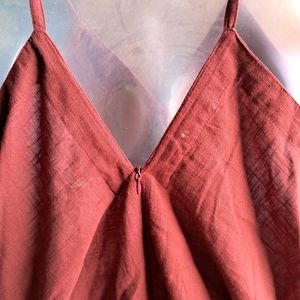 Jaipuri Flared Cotton Jumpsuit