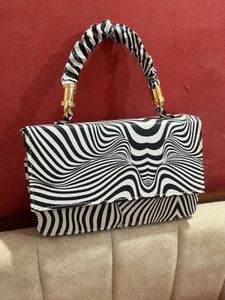 Unique Zebra Print Handbag