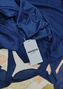 savana dark blue dress