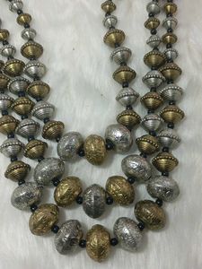 antique designer Mala Naik with unique look