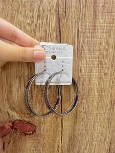 Sparkling Hoop Earrings