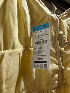Yellow Tiered Maxi Dress size M