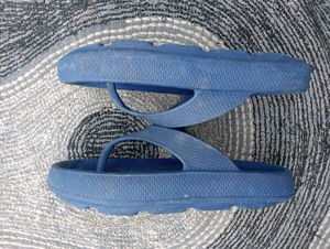 Blue Comfort Thong Sandals