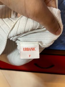 Urbanic White Crop top