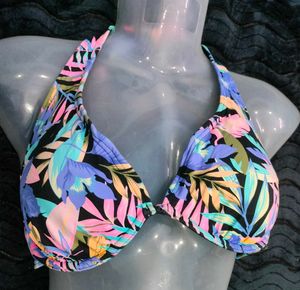 Floral Bikini Top 🤎