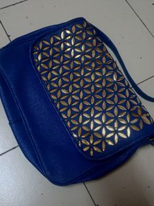 Blue Stylist sling  bag