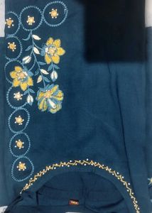Blue and Red Kurtis Combo