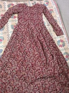 ANARKALI GOWN DUPATTA FROK DRESS