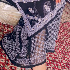 Lucknowi Sharara With Shirt