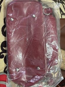 Stylish Maroon Crossbody Bag
