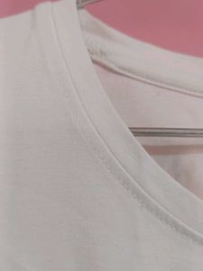 Cute Panda Graphic White T-Shirt