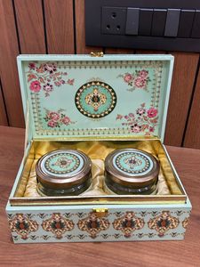 Decorative Box with Jars