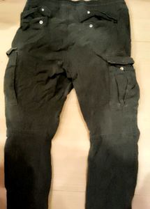 Men's Black Cargo Pants