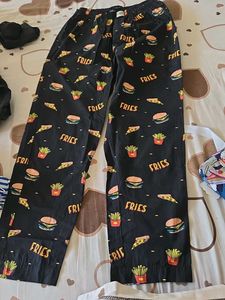 Fun Fast Food Print Pajama Pants