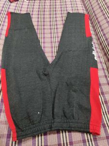 Gray & Red Joggers
