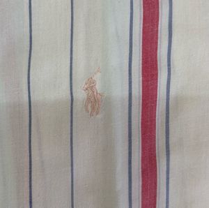 Rare Madras Fabric Ralph Lauren Striped Shirt